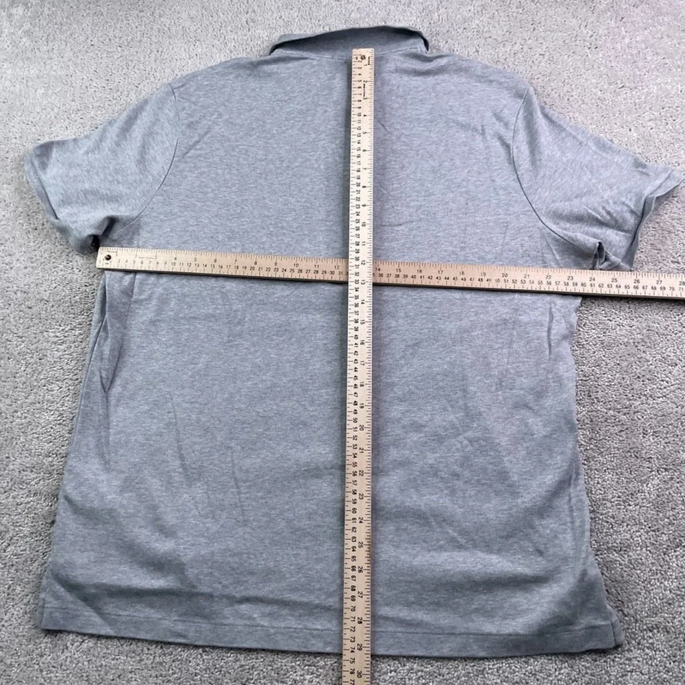 Polo Ralph Lauren‎ Polo Shirt Mens XL Gray Jersey Knit Short Sleeve Pony Preppy